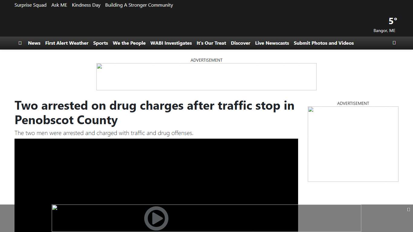 Two arrested on drug charges after traffic stop in Penobscot County