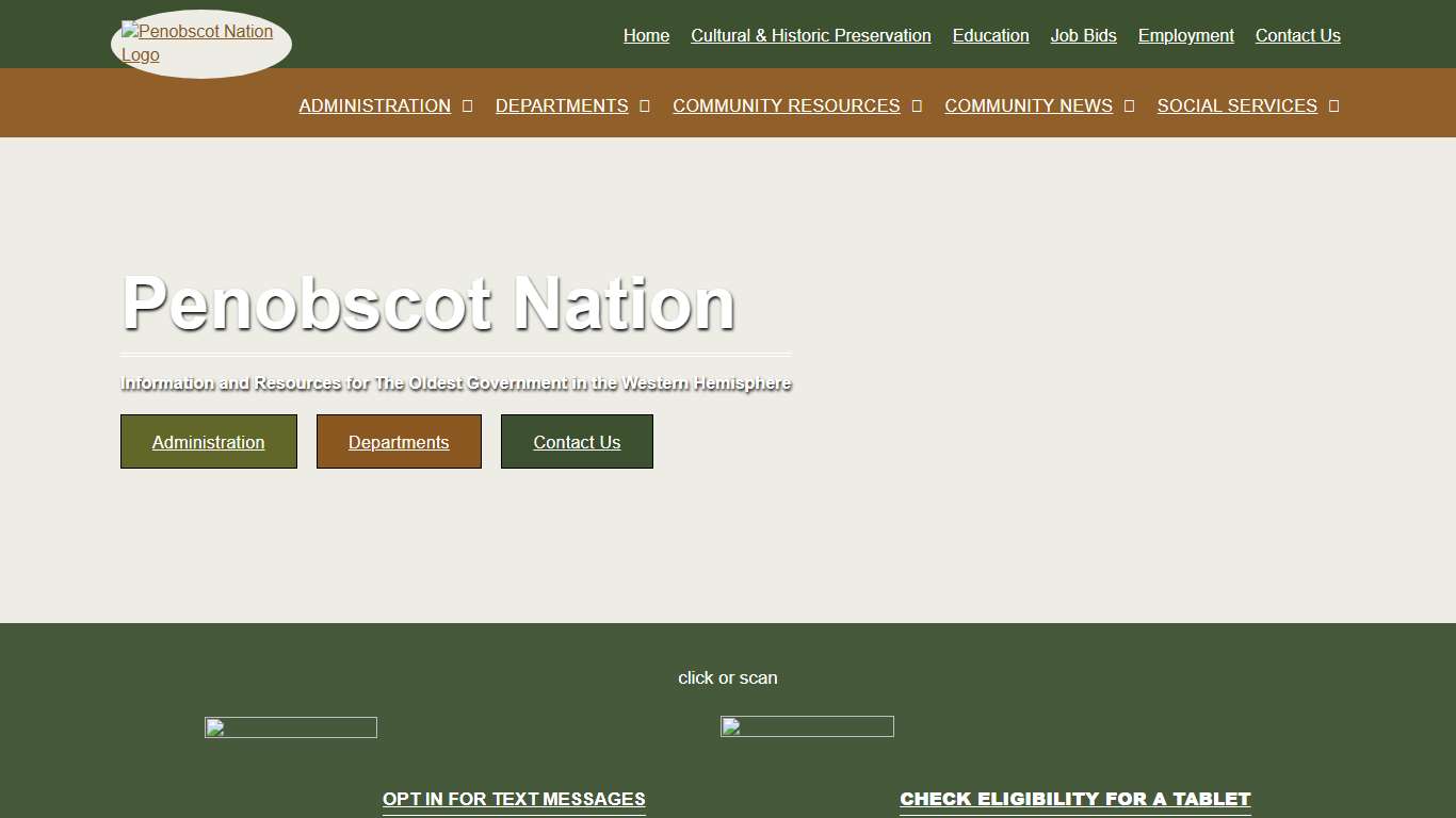 Penobscot Nation | Departments & Info | Indian Island, Maine